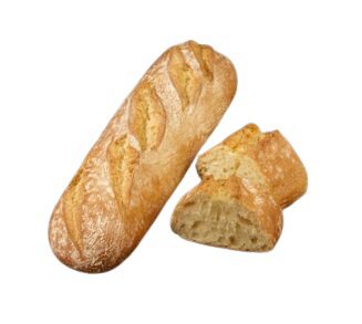 [02040920] ❄️DELIFRANCE 74335 CIABATTA MET GRIEM 32CM PAC 33X265GR