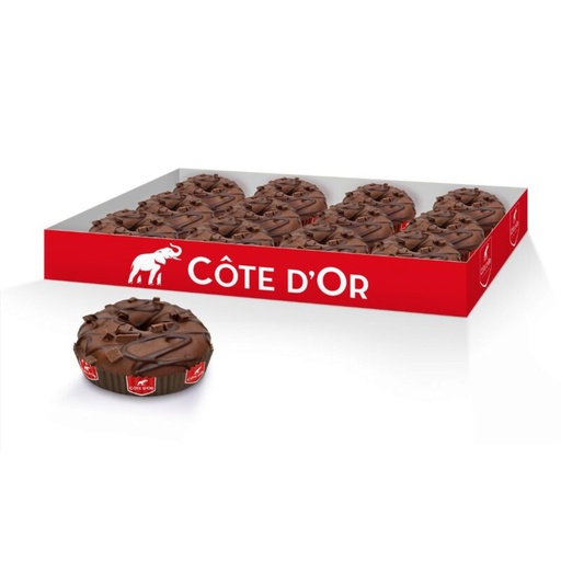 [02020889] ❄️B & B 29505 COTE D'OR CHOCOLATE DONUT 48 X 75GR