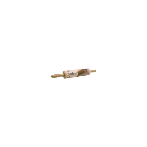 [57658946] PATISSE ROULEAU A TARTE HETRE 25CM  + POIGNEES ROULEMENT BILLES