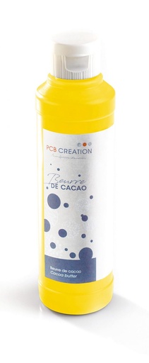[08056081] 004455 PCB BEURRE DE CACAO COLORÉ JAUNE CITRON 200G ***S/CD***