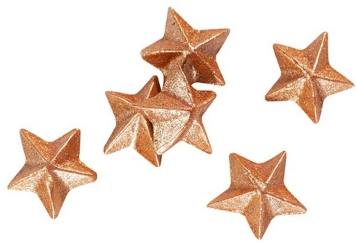 [08056172] 008670 PCB ETOILES CN SCINTILLANTES BRONZE 1,8X1,84 CM 200 G ***S/CD***