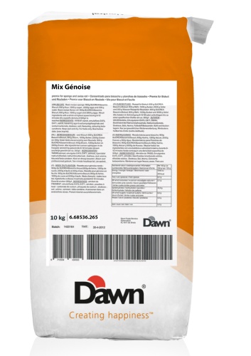 [04013015] DAWN MIX GENOISE 10KG = ZAK