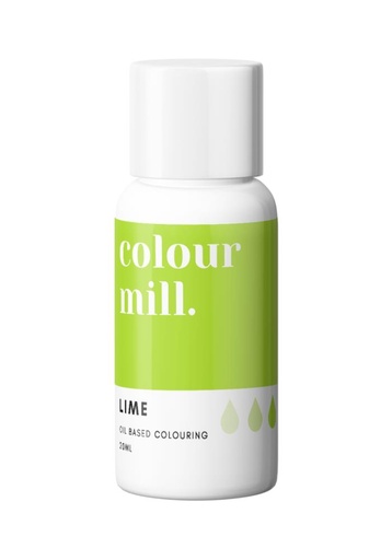 [08055936] COLOUR MILL LIME-LIPOSOLUBLE KLEURSTOF 20ML