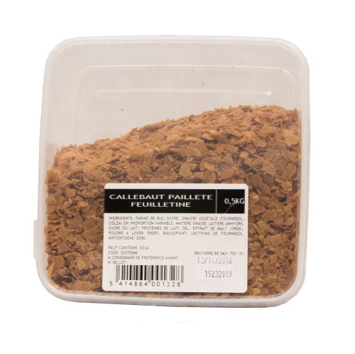 [03070546] CALLEBAUT FEUILLETINE 0,5KG = DOOS