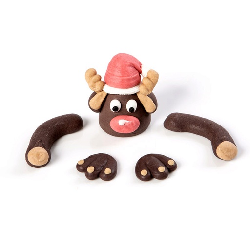 [08082146] 1015363 RUDOLPH SUGAR KIT 24 PCES