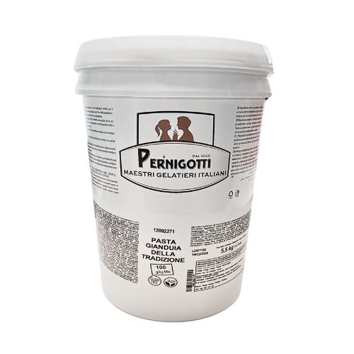 [07400012] PERNIGOTTI TRADITIONELE GIANDUJA PASTA 5.5KG