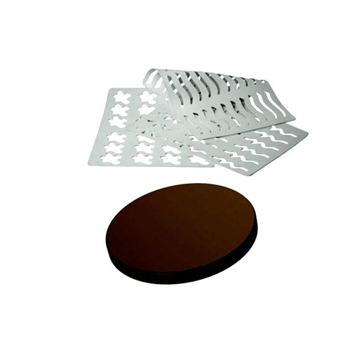 [70410284] ROND DECOR SILICONEN SCHUURPAPIER