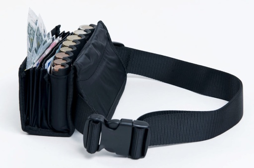 [60500057] EURO PORTEFEUILLE 8 TUBE NYLON EUROWALLETS=STUK