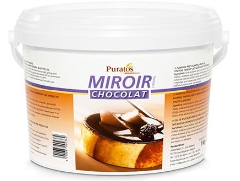 [01020737] PURATOS MIROIR CHOCOLAT A FROID 5KG