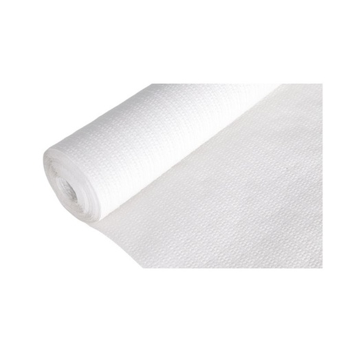 [44665137] C&T PROF WHITE WAFFLE TABLECLOTH 1.18X20M