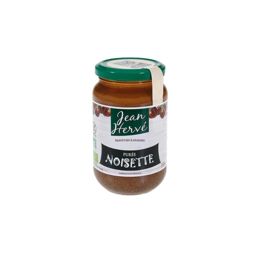 [08059010] JEAN HERVÉ ORGANIC HAZELNUT PUREE 350GR