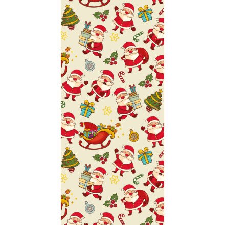[08054728] 80829 TRANSFER KERSTMIS 30X40CM 12PCES ***OP/ORDER***