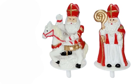 [15099990] SAINT NICOLAS 35MM SUR PIC 2 MODELES 48 PIECES