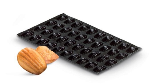 [70408393] FP-01511 FLEXIPAN® ORIGINE MADELEINE 60X40CM 40EMP 7,8X4,7CM H1,9CM VOL 35ML