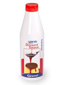 [07060104] PREGEL TOPPING KARAMEL 1KG = FLES