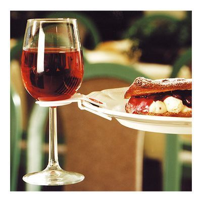 [54916046] SET 25 CLIPS SUPPORT VERRE POUR ASSIETTE