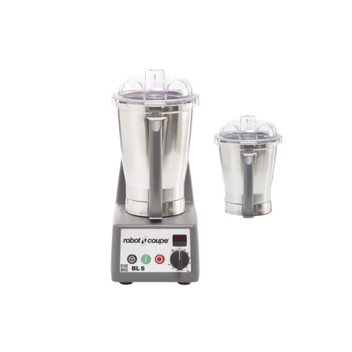 [60533117] ROBOT COUPE BLENDER BL5 MONOFASE 1200W 500 TOT 12600TPM 5L + 1 EXTRA 3L KOM INBEGREPEN
