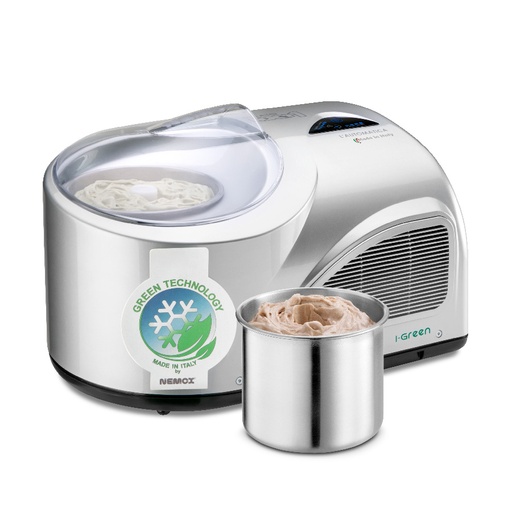 [57663247] NEMOX SORBETIERE I-GREEN NXT1 AUTOMATIC SILVER 1,7L - 150W MENAGE 1,5L/20MM