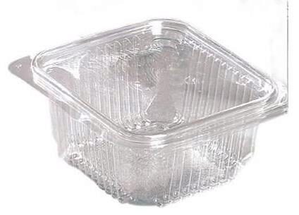 [60700495] BARQUETTE OPTIPACK 125X113X57MM COUVERCLE À CHARNIÈRE 370ML - X370D CARTON DE 600 PCES