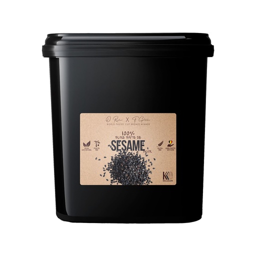 [00000394] KKO PURE ZWARTE SESAMPASTA 1KG