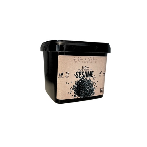 [00000394] KKO PURE ZWARTE SESAMPASTA 1KG