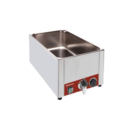 [00000551] DIVERSO ELECTRIC BAIN-MARIE GN 1/1 15CM WITH TAP