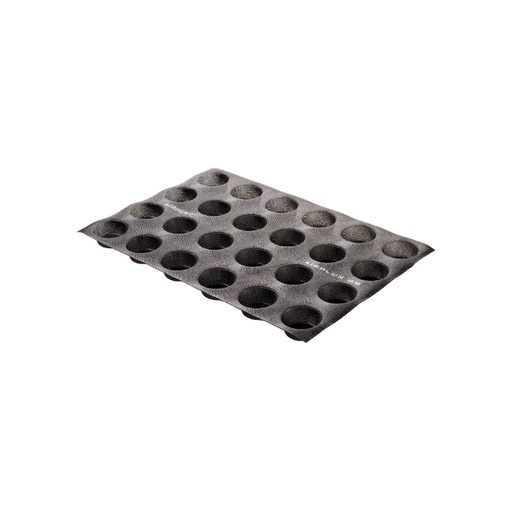 [00000643] SILIKOMART SILICONE MOLD 60/40 AIR PLUS 38 ROUND N.24 Ø7CM H3CM