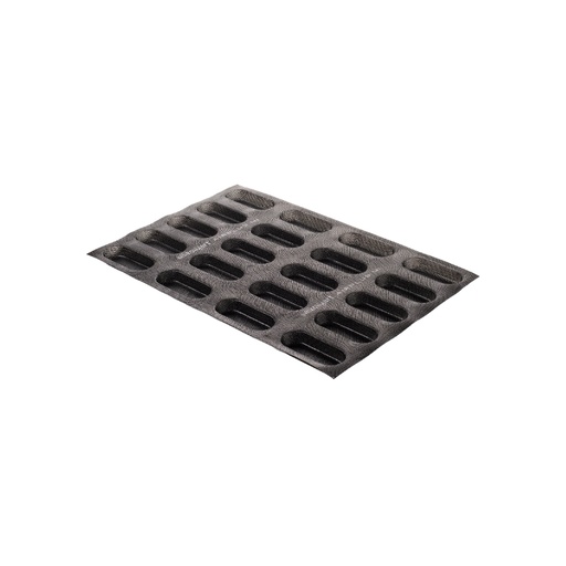 [00000646] SILIKOMART SILICONEN VORM 60/40 AIR PLUS 41 MINIPLUMCAKE N.20 12X5XH2CM