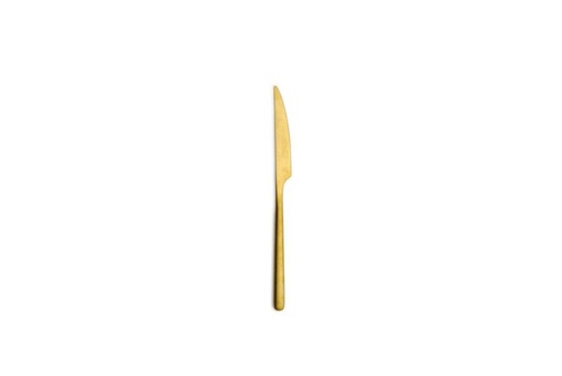 [60251589] COMAS CANADA VINTAGE GOLD DESSERT KNIFE 18%