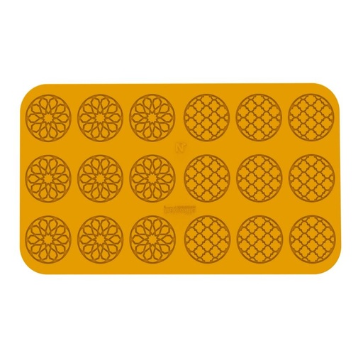 [51661520] SILIKOMART NATURAE PRO SILICONE MOLD AMBRA N.18 Ø6.8CM H2MM VOL 2ML-2.6ML