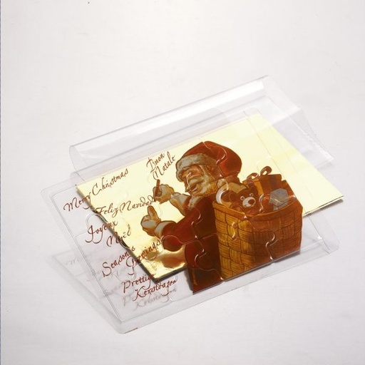 [08056072] 004428 PCB-VERPAKKINGSSET VOOR PUZZELS (KARTONNEN STEUNEN EN 20X21CM TASSEN) 10 STUKS ***S/CD***