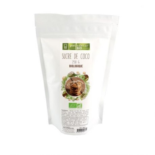 [08077018] PATISDECOR BIO SUCRE DE COCO 250GR